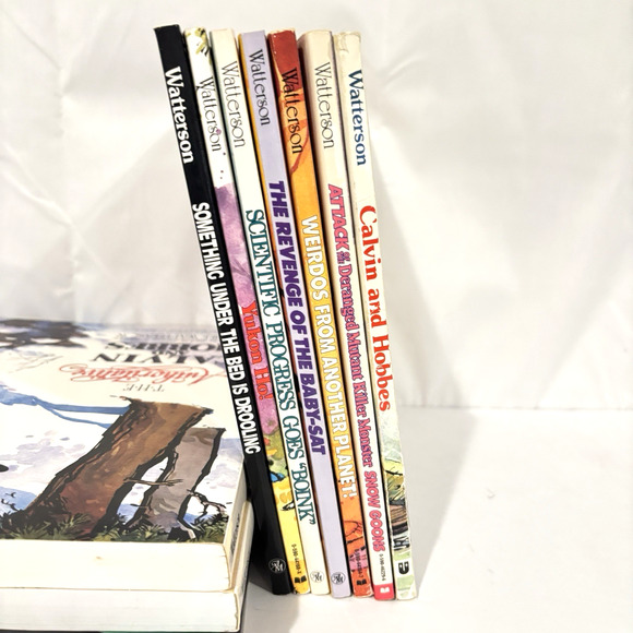 Calvin & Hobbes Collection By Bill Watterson Comic Strips PB Books Lot Of 11 - Picture 4 of 9